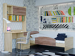 Дитячий Спальний Комплект Бриз 10, Дуб Сонома, Трюфель