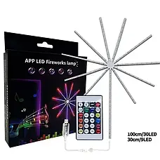 Світлодіодний смарт-метактор з bluetooth 28 KKey Kit ВТ з музичним режимом APP LED LIGHT SF-9, фото 3
