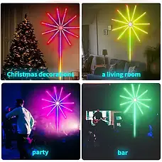 Світлодіодний смарт-метактор з bluetooth 28 KKey Kit ВТ з музичним режимом APP LED LIGHT SF-9, фото 4