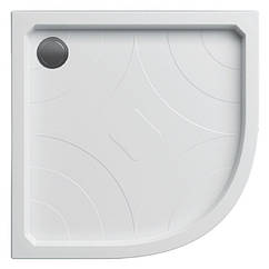 Піддон для душової кабіни KOLLER POOL Grace 90x90x17см акриловий білий GRACE90R