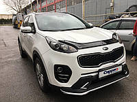 Дефлектор капоту (EuroCap) для Kia Sportage 2015-2021 рр