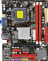 Материнска плата BIOSTAR G41D3C Intel G41 2*DDR3 mATX бу