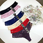 Жіночі трусики стрінги #F178 Biweier, фото 5