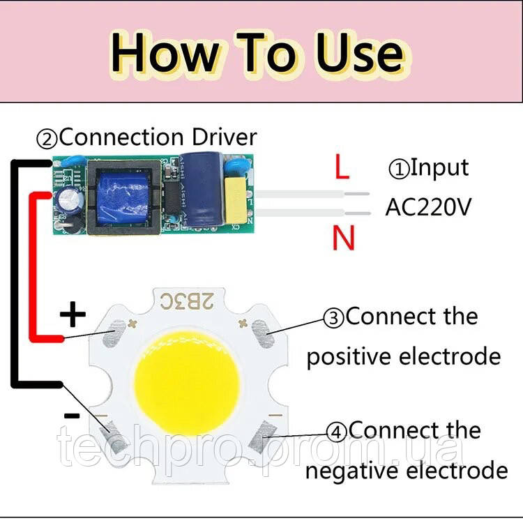 Светодиодный модуль COB LED 2B3C 3W 4000K Натуральный белый - фото 9 - id-p2035256049