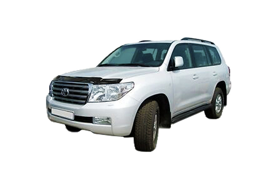 Дефлектор капота 2007-2015 (EuroCap) для Toyota Land Cruiser 200