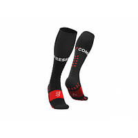 Компрессионные гольфы Compressport Full Socks Run, Black, T2 (39-41)