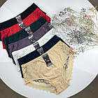 Жіночі бавовняні трусики #9780 Biweier Мікс, фото 6