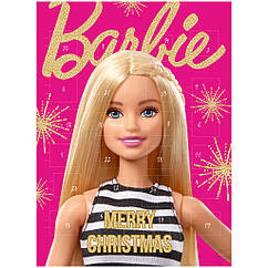 Новорічний адвент-календар Barbie Windel подарунковий 75 грамів