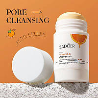Маска стик для лица Sadoer Vitamin C Orange с экстрактом витамина С, 40 g