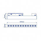 Світильник трековий низьковол. на магніті MGN300 12W 4000K 30град. чорний FERON, фото 8