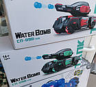 Танк на радіокеруванні стріляючий орбізами + керування рукою Water bomb, фото 9