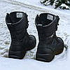 Тактичні берці зимові чорні, військові черевики в чорному кольорі зима, армійське взуття на зиму для зсу, розміри: 36-47, фото 7
