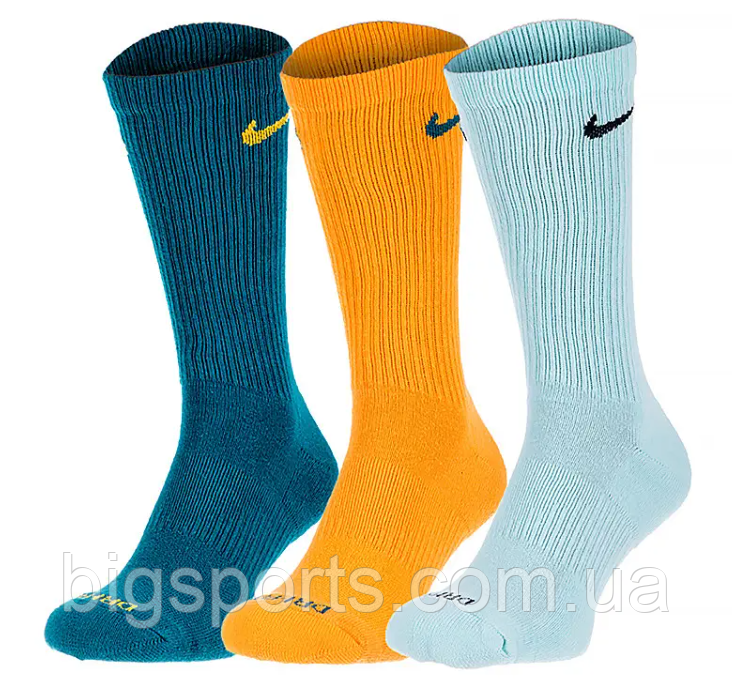 Носки Nike U NK EVERYDAY PLUS CUSH CREW 3 в 1 (арт. SX6888-932)