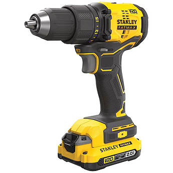 Дриль-шуруповерт безщітковий акумуляторний STANLEY FATMAX SFMCD710D2K
