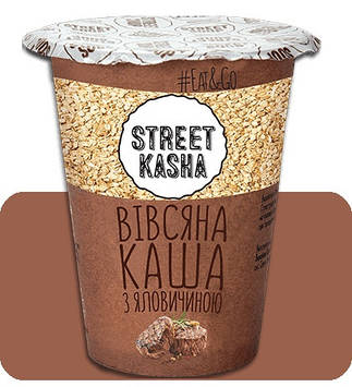 Вівсяна каша з яловичиною Street Kasha 50 г