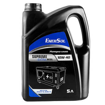 Олива моторна EnerSol Supreme-ExtraDiesel (10W-40), 5л
