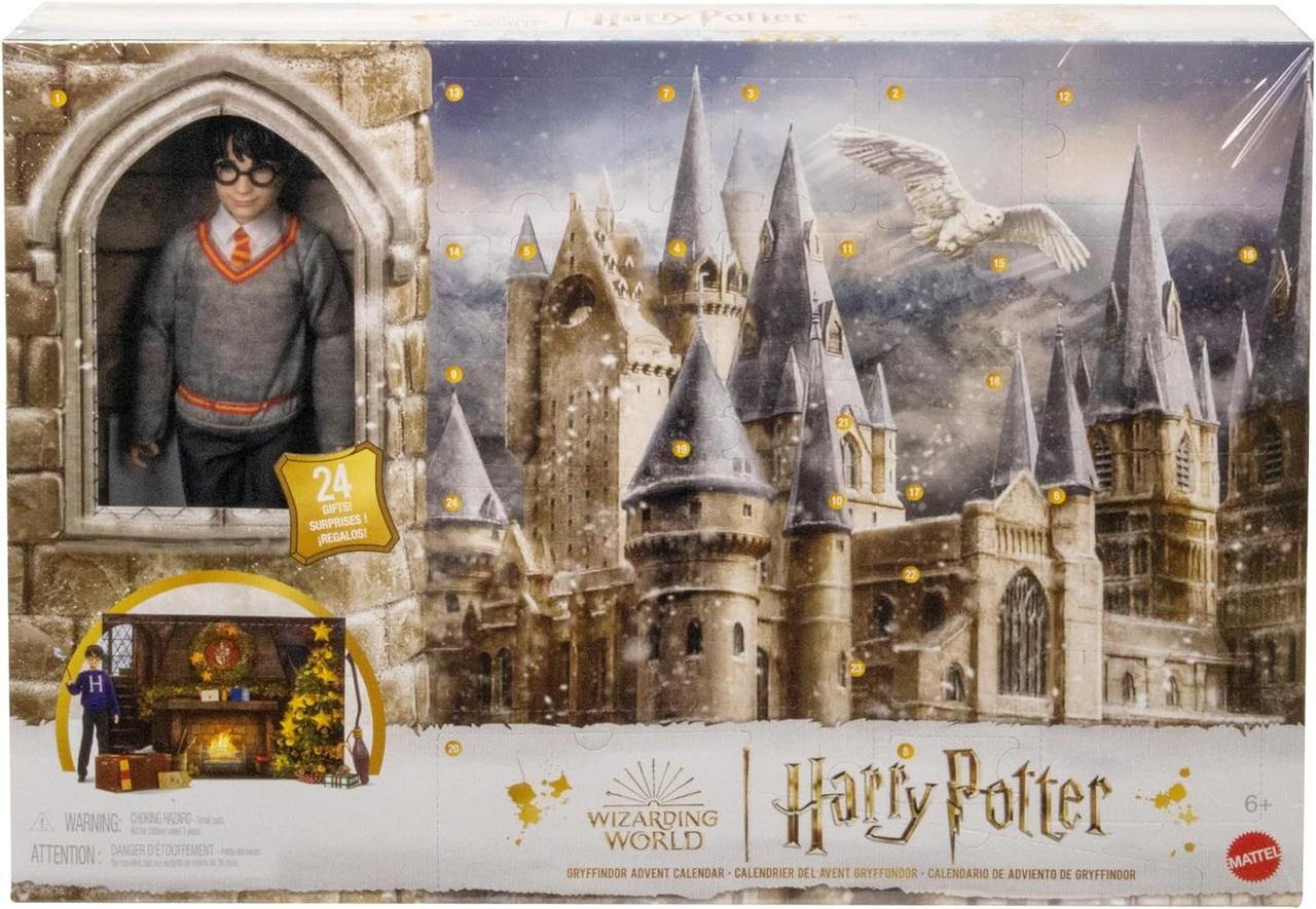 Ігровий набір Harry Potter Gryffindor Advent Calendar Адвент календар Чарівне Різдво в Гоґвортсі HND80