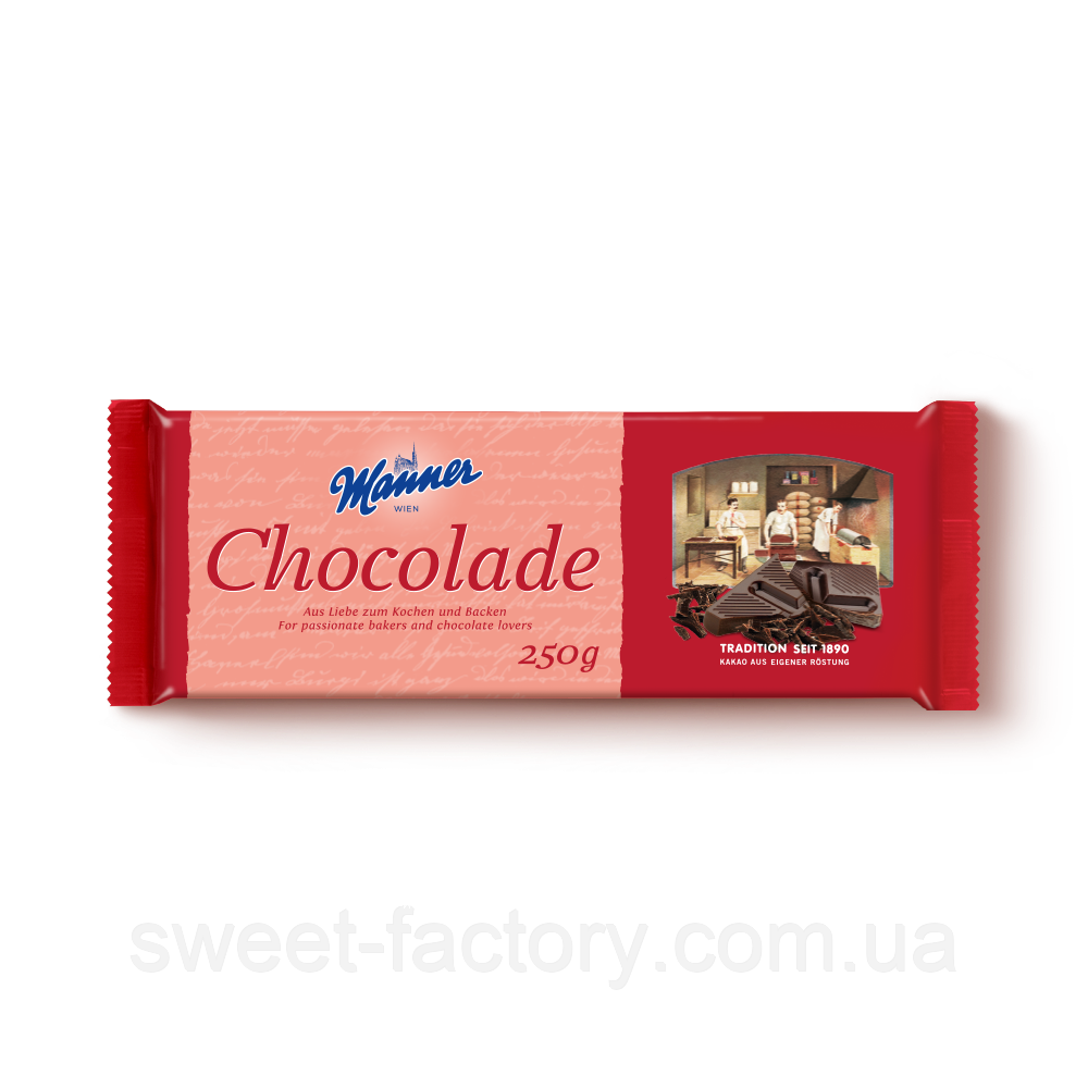 Кондитерський Шоколад Manner Chocolade 250g