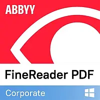 ABBYY FineReader PDF Corporate, 1 year (electronic license)