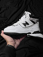 Кроссовки женские New Balance 650 белые, высокие белые кроссовки нью баланс