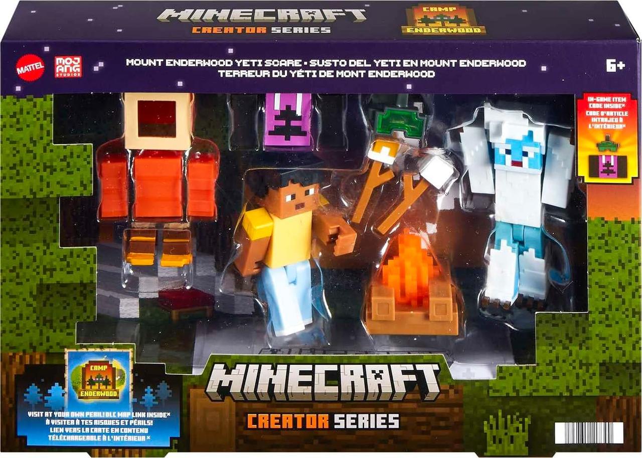 Фігурки майнкрафт-кріатор Маттел Mattel Minecraft Creator Series Action Figures HLP58