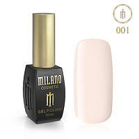 Гель Лак MILANO 10ml №001 (Персиковий)