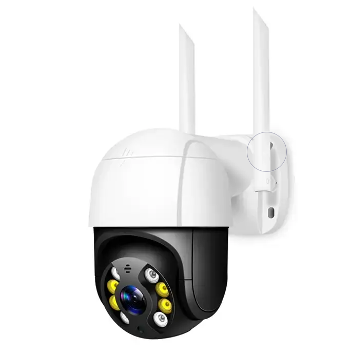 Вулична IP Wi-Fi камера відеоспостереження купольна поворотна 320° IP66