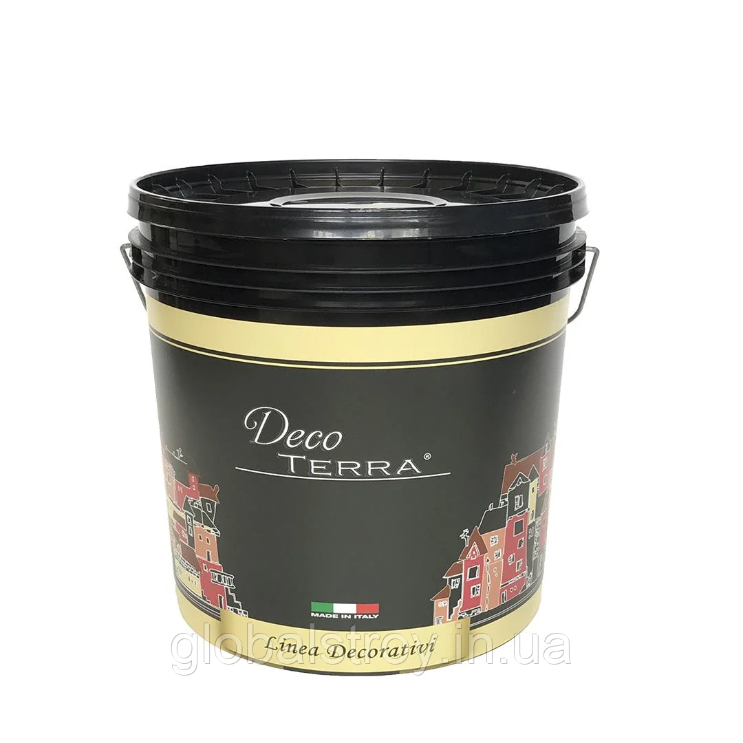 Фарба лаймвош DECO TERRA Pittura Limewash Bianca 1 л, фото 1