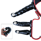 Труси з потрійним реалістичним фаллоімітатором, Вагінальні та анальний фалос, потрійний страпон, Інтимні іграшки, фото 8