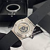 Модний наручний годинник Hublot Classic Fusion Automatic Silver-Black, фото 3