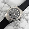 Модний наручний годинник Hublot Classic Fusion Automatic Silver-Black, фото 5