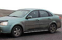 Боковые трубы BB001 (42мм, нерж.) для Chevrolet Lacetti