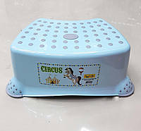 Детская ступенька для ванной комнаты голубая Irak Plastik CM-510