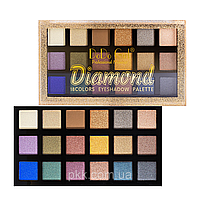 Палетка тіней для повік DoDo Girl Diamond 18 Color Eyeshadow Palette перламутрові 18 відтінків