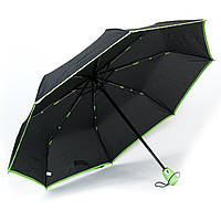 Парасоля автомат ,чорна-зелена