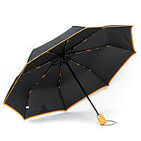 Парасоля автомат ,чорна-помаранчева