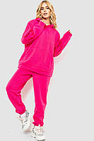 Спорт костюм женский на флисе, цвет розовый, размер L-XL, 214R0102-1