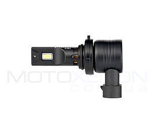 Світлодіодні LED лед лампи S3 PRO цоколь HB4 (9006), світло 6000К, 50Вт, компактні як галогенка, з вентилятором, фото 3