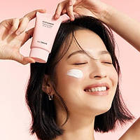 The Saem Eco Earth Pink Sun Cream EX SPF50+ PA++++ Легкий солнцезащитный крем, 50г