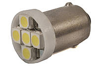 Светодиодная лампа AllLight T 8.5 5 диодов 3528 BA9S 12V WHITE