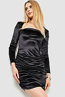 Платье нарядное, цвет черный, размер L, 176R1026