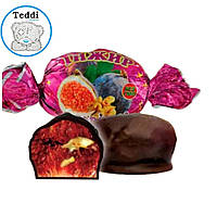 Шоколадная конфета "Инжир с орехом" тм Амитист ( цена за 1 кг)