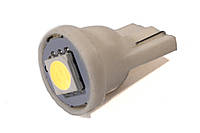 Светодиодная лампа AllLight T10 1 диод 5050 W2,1x9,5d 24V 0,45w WHITE