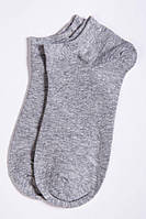 Однотонные короткие носки, серого цвета, для женщин, размер 37-40, 151R2866
