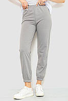 Спорт штаны женские, цвет серый, размер L, 131R160028