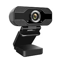 Веб-камера Dynamode W8 Black 2.0 Мп с микрофоном Full HD 1080P