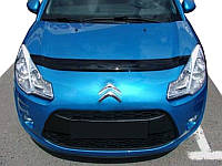 Дефлектор капота (VIP) для Citroen C-3 2010-2017рр