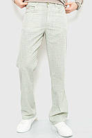 Штани чоловічі класичні, колір сіро-оливковий, розмір 40, 167R955