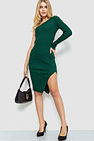 Платье вязаное, цвет зеленый, размер S-M, 204R174