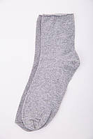 Женские носки, средней длины, светло-серого цвета, размер 36-40, 167R366